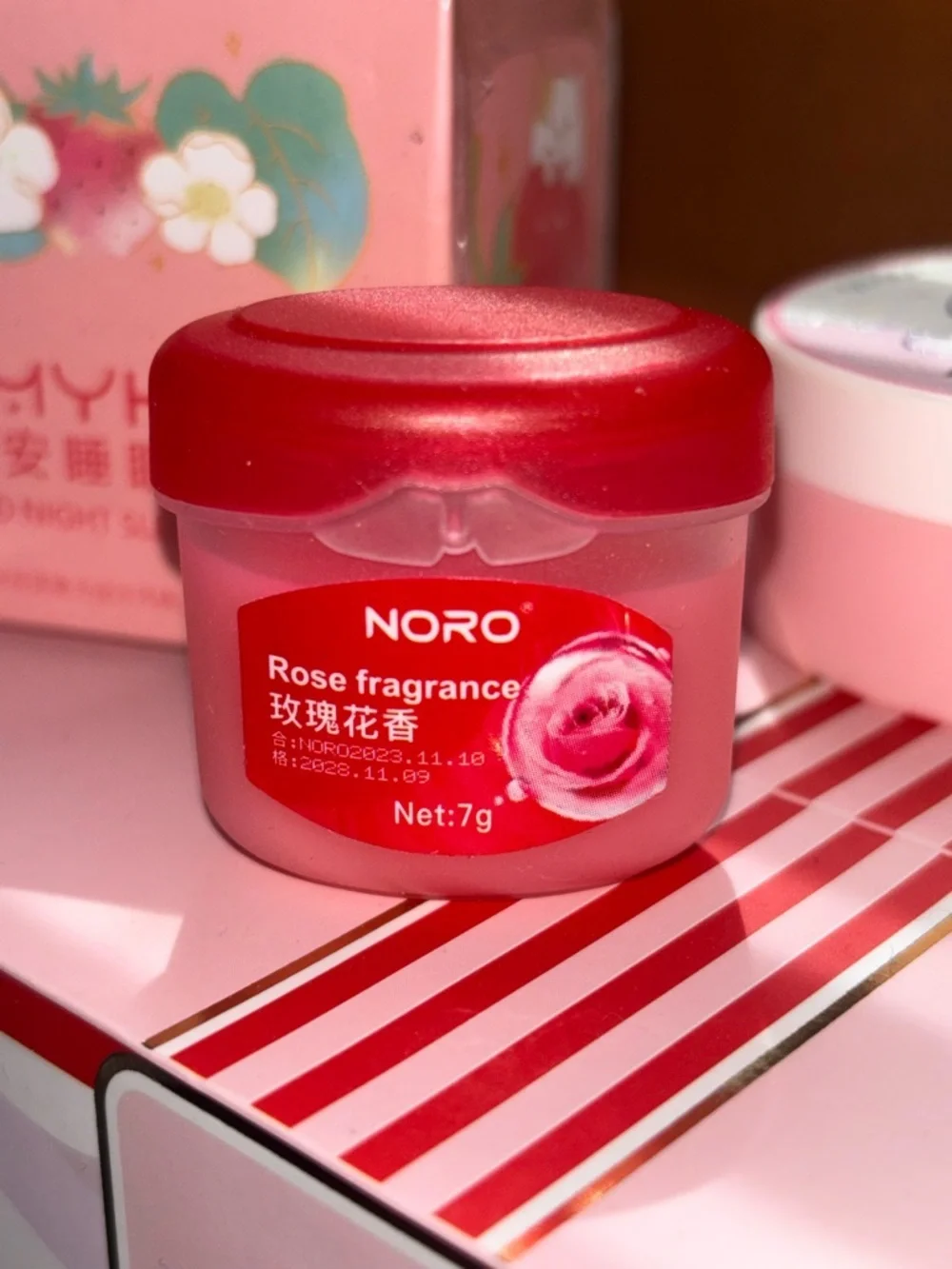 Korean Beauty Lip Mask Setting Powder Bundle